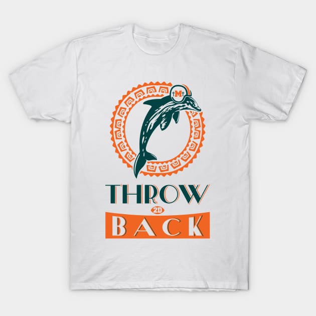 Tua Tagovailoa "Tua Option" Throw to the (2D) Back T-Shirt by Car Boot Tees